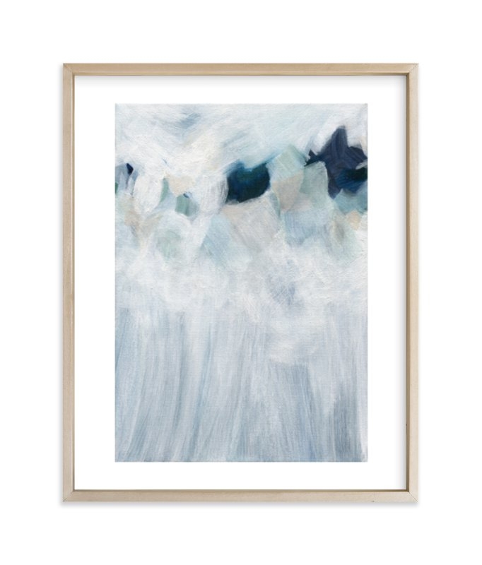 anemone, 8x10, Matte Brass Frame w/ White Border - Image 0