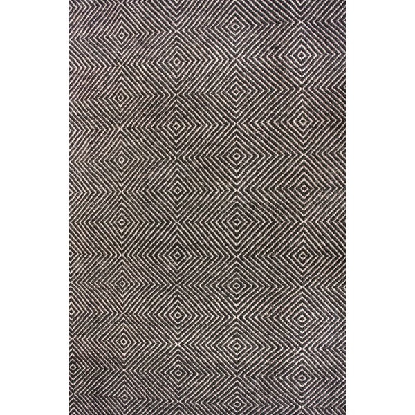 Marcelo Handwoven flatweave Black Area Rug- Rectangle 7'-6" x 9'6" - Image 3
