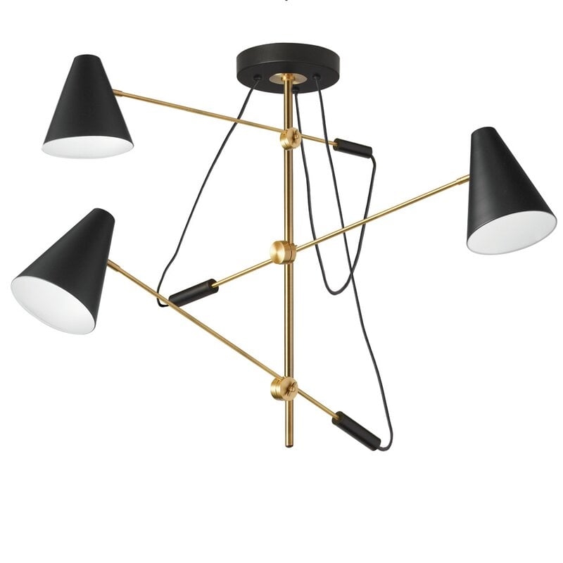 Livia 3-Light Cluster Pendant - Image 0