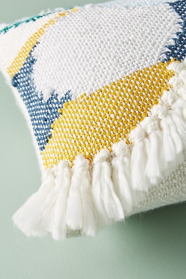 Hello Hydrangea Knit Pillow - Image 2