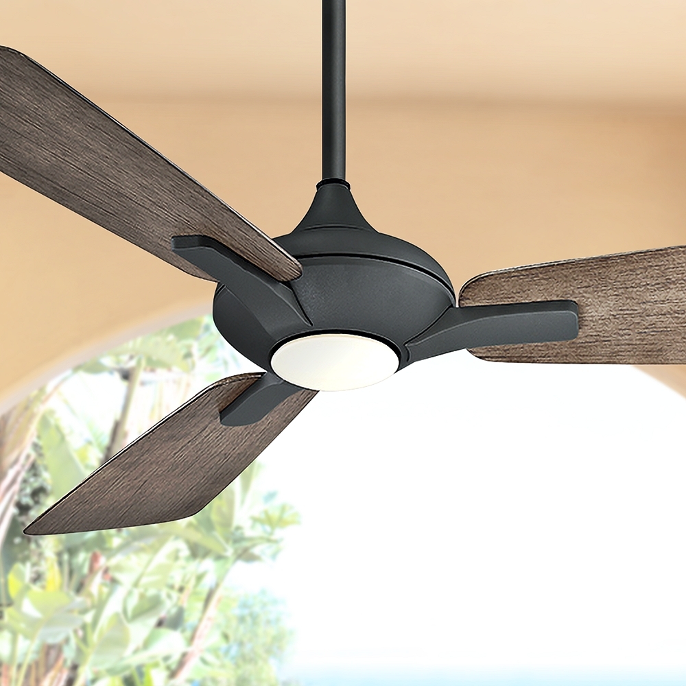 52" Modern Forms Mykonos Graphite LED Outdoor Ceiling Fan - Style # 58W20 - Image 0