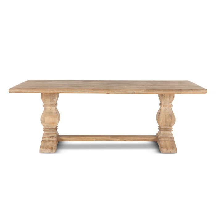 Katharine Mango Solid Wood Dining Table// Size 72" - Image 0