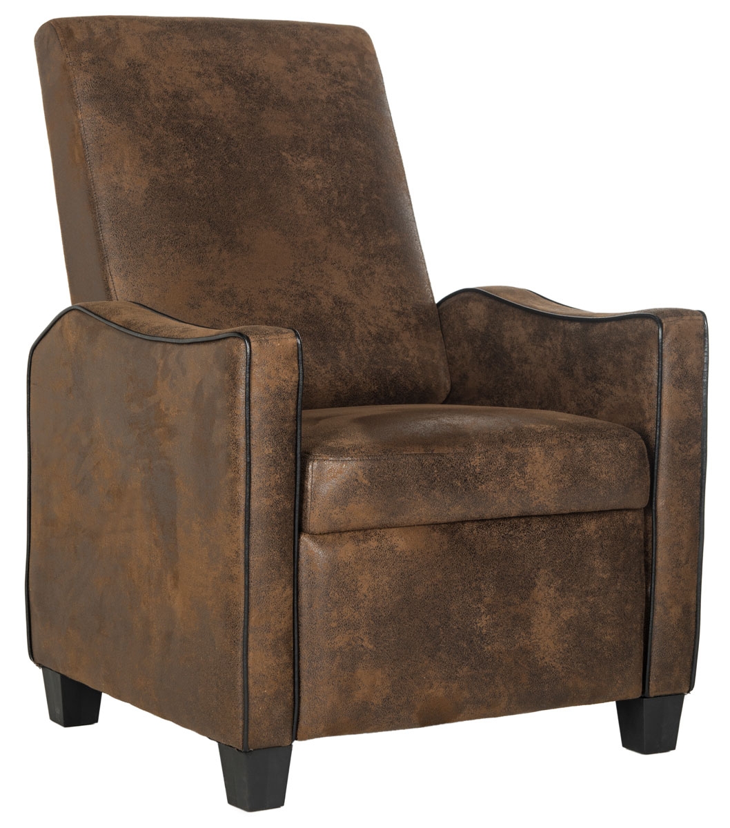 Holden Vintage Recliner Chair - Vintage Brown/Black - Arlo Home - Image 0