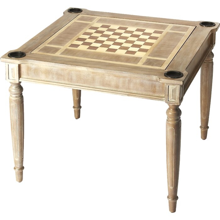 36" Mcnally Chess & Backgammon Table - Image 0