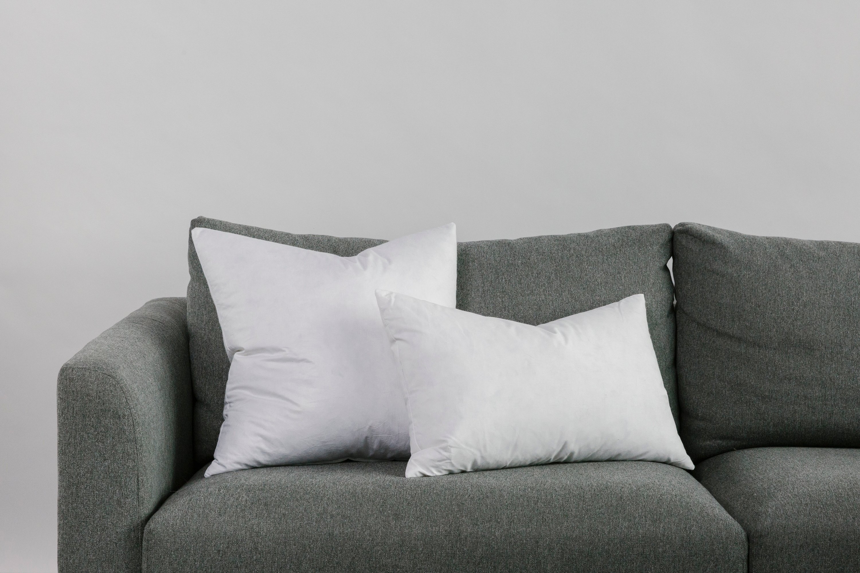 Down Alternative Decorative Pillow Insert, 22" x 13" - Image 1