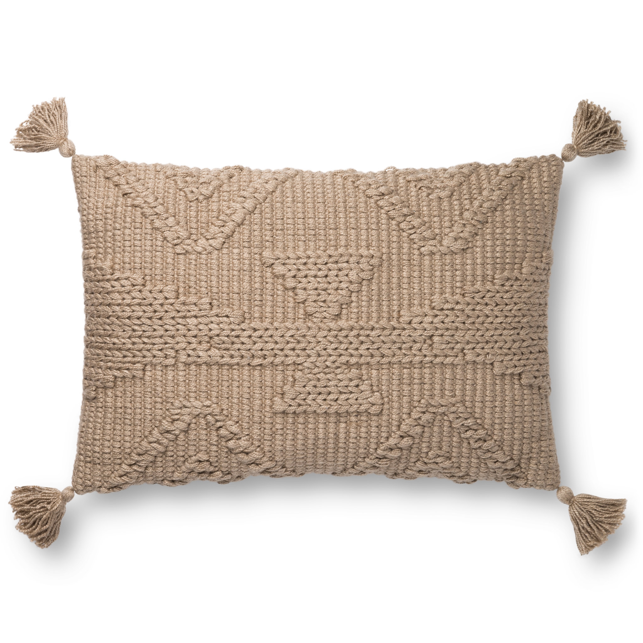 Yumi Lumbar Pillow Cover, 26" x 16" - Image 0