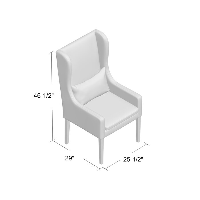 Tenorio Wingback Chair - Image 6