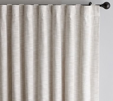 Seaton Textured Cotton Curtain - Image 1