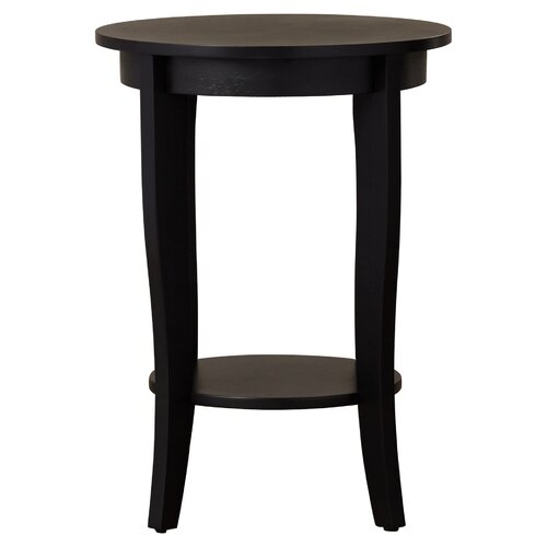 Haines End Table, Black - Image 1