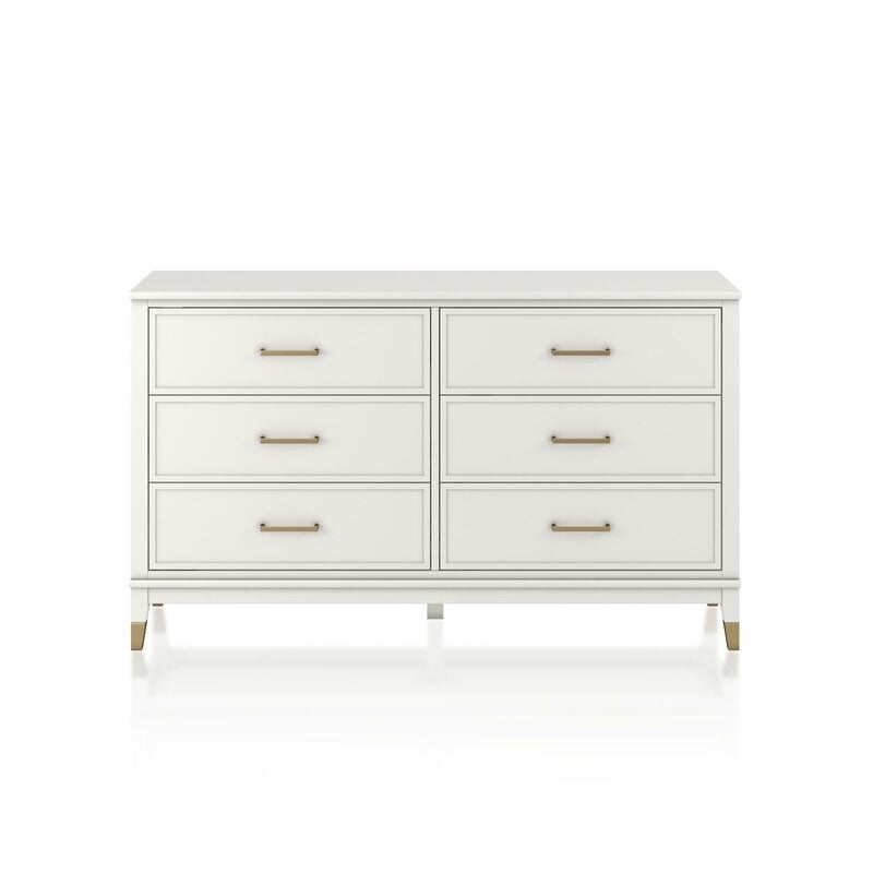 Westerleigh 6 Drawer 56.77'' W Double Dresser - Image 0