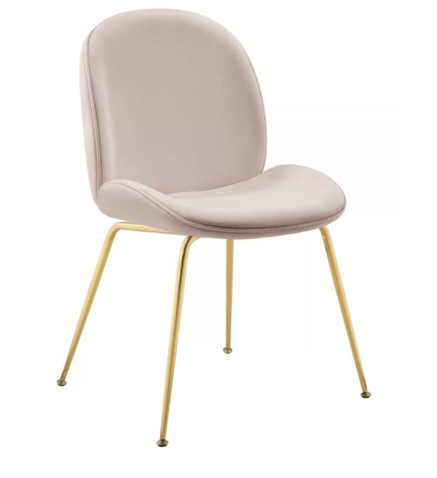 Jaynes Leg Performance Upholstered Dining Chair - Image 0