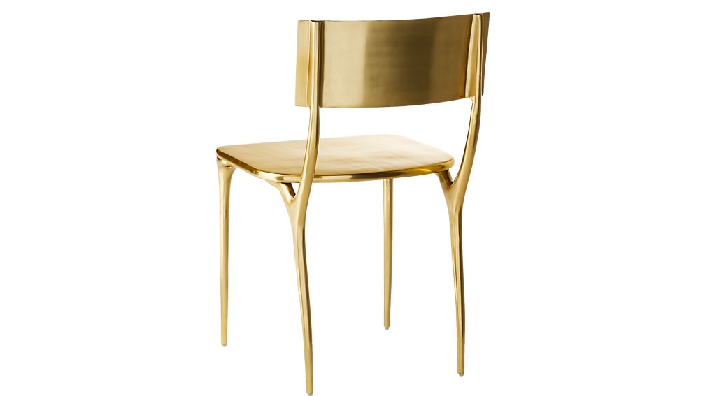 Oro Gold Outdoor Dining Chair - Image 3