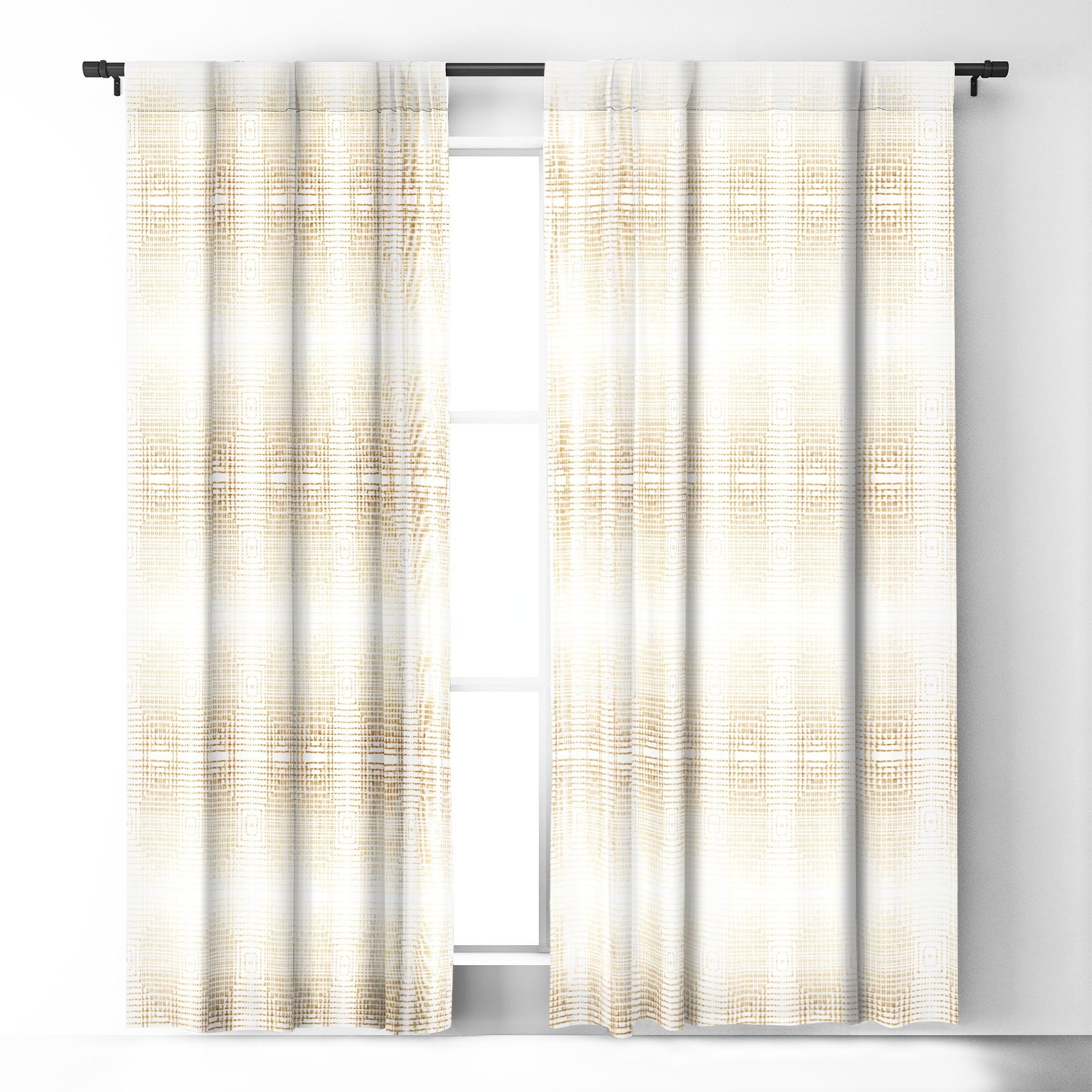 DECO GOLD Blackout Window Curtain, pair - 96" - Image 2
