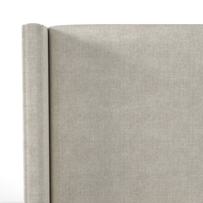Sanford Upholstered Panel Bed- Talc - Image 3