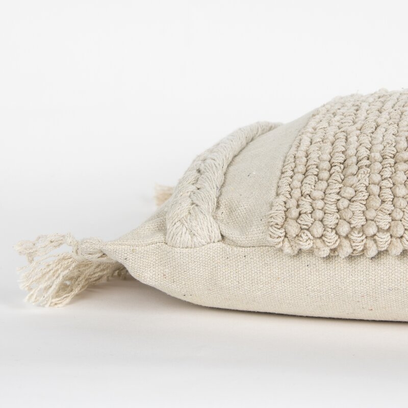 Rectangular Cotton Pillow Cover & Insert - Image 3