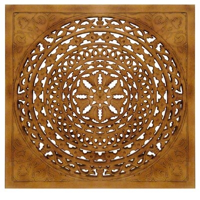 All Carved Square Wall Décor - Image 0