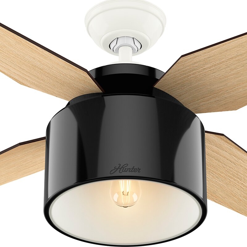 52" Cranbrook 4-Blade Ceiling Fan with Remote Light Kit Included - Image 2
