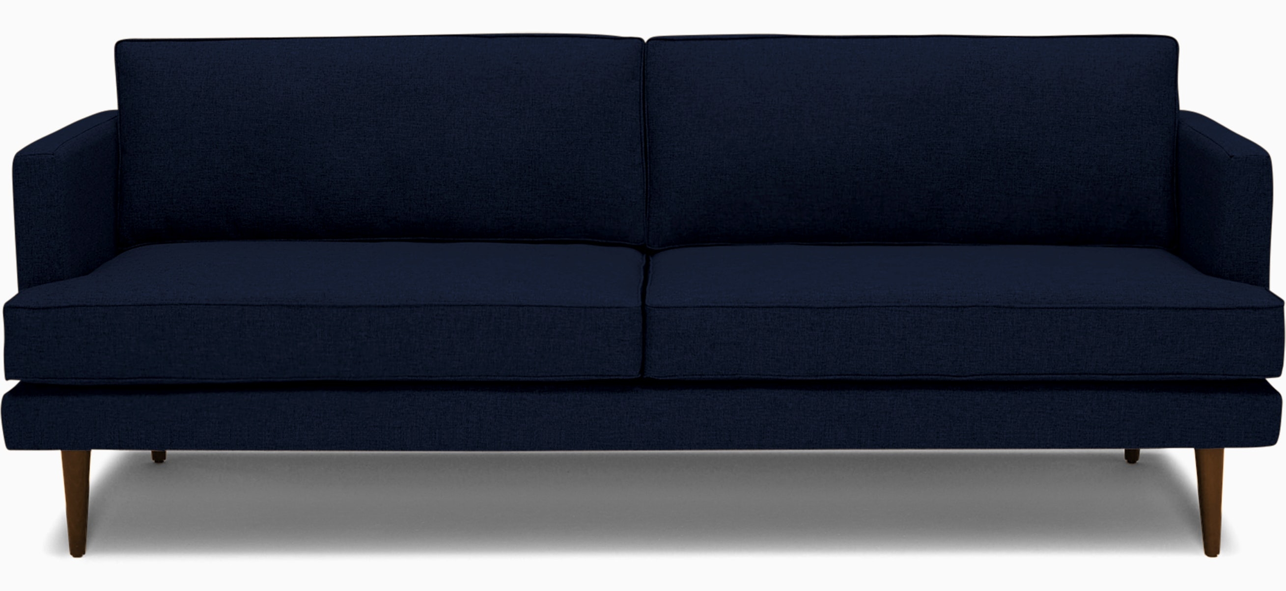 Blue Preston Mid Century Modern 86" Sofa - Bentley Indigo - Medium - Image 0