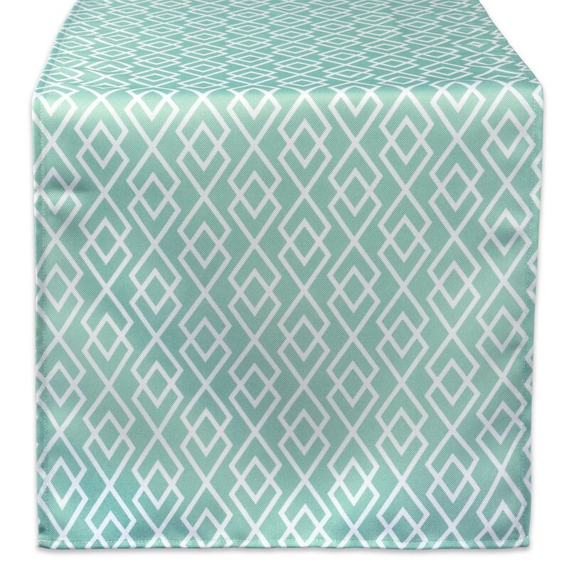 Guion Diamond Outdoor Table Runner - Image 0