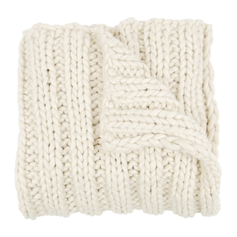 Chunky Knit Throw - Image 0