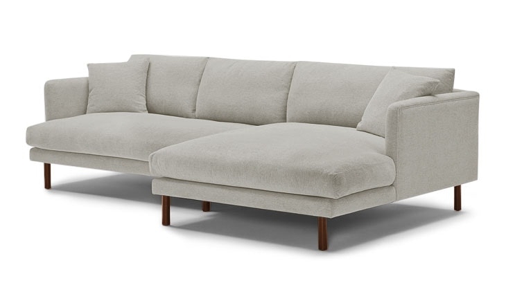 Lewis Sectional - Lucky Devine - Mocha - right - Image 1