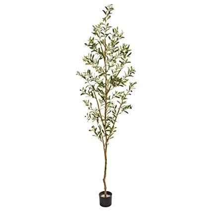 Leander Olive Artificial Tree, 82" - Image 0