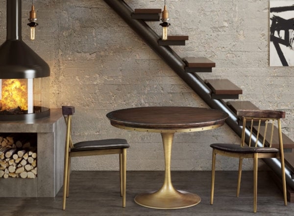 Adrienne Brown Chair, Set of 2 - Image 5