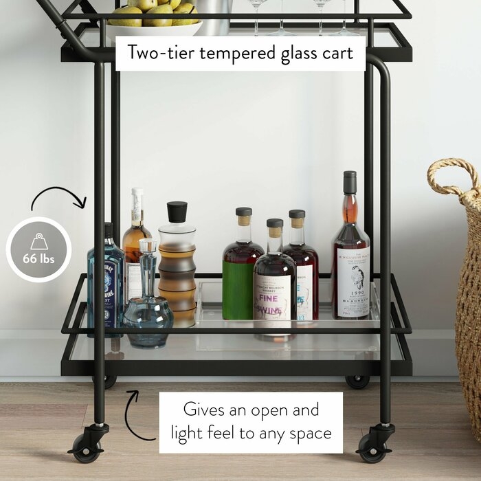 Ackerman Bar Cart - Image 1