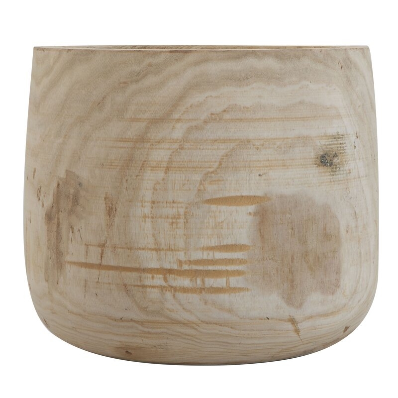 Keen Straight Paulownia Wood Pot Planter - Image 0