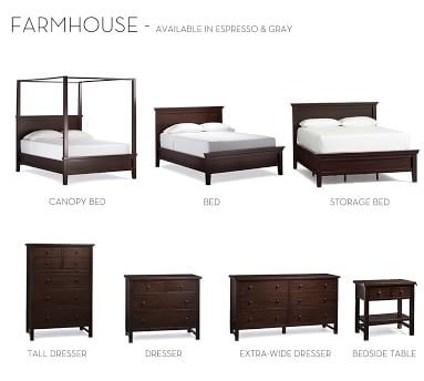 Farmhouse Bed, King, Espresso - Image 2