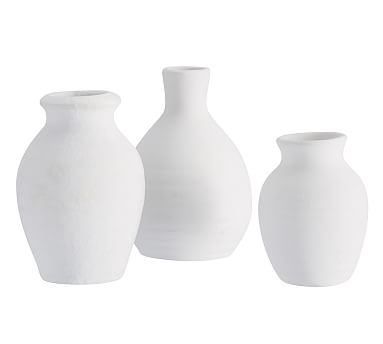 Urbana Ceramic Bud Vases, Multi - S/3 - Image 1