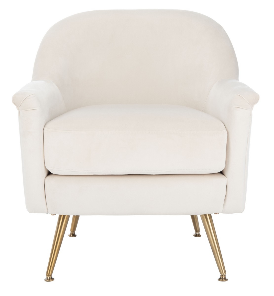 Brienne Velvet chair - Beige - Image 0