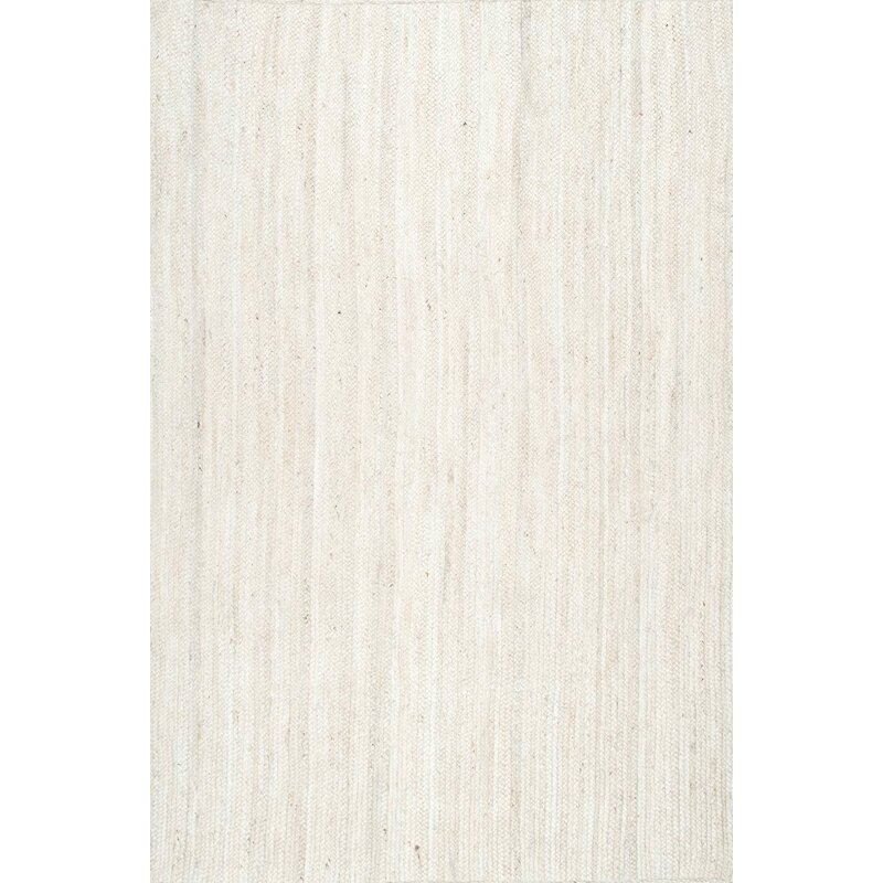 Burrillville Hand-Tufted Off-White Area Rug - Image 0