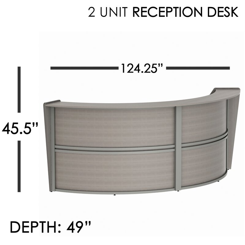 Ash Baugher U-Shape Reception Desk - Image 2