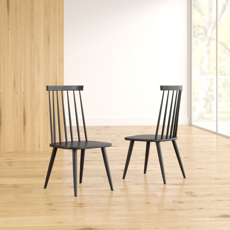 Britt Solid Wood Dining Chair,(Set of 2) - Image 1