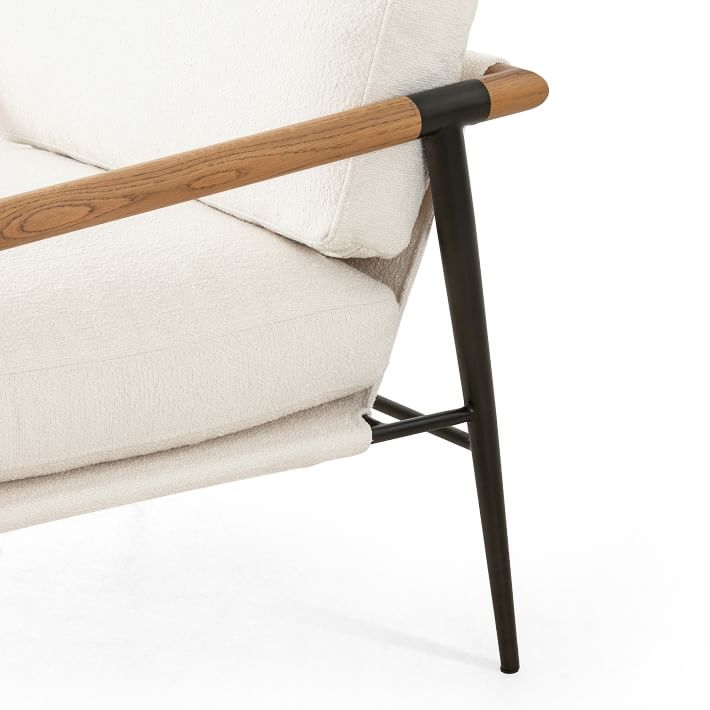 Carbon Framed Chair, Fayette Cloud - Image 6