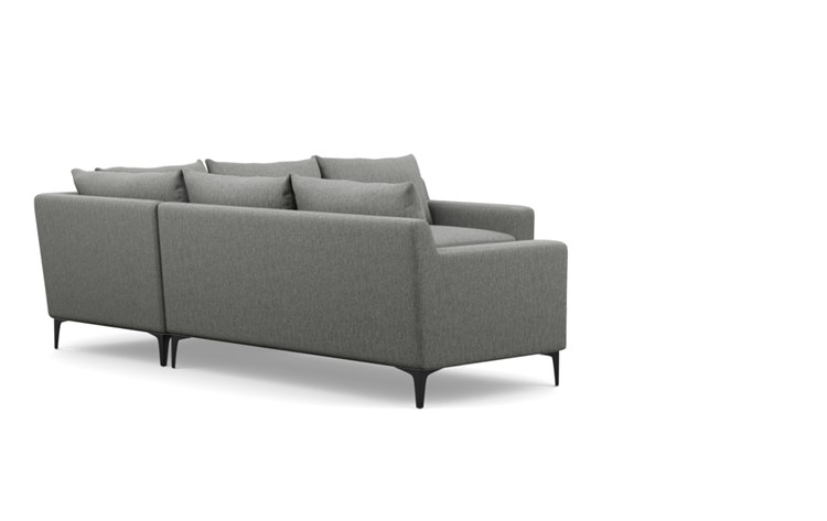 Sloan Corner Sectional Sofa, Matte Black Sloan L Leg - Image 3