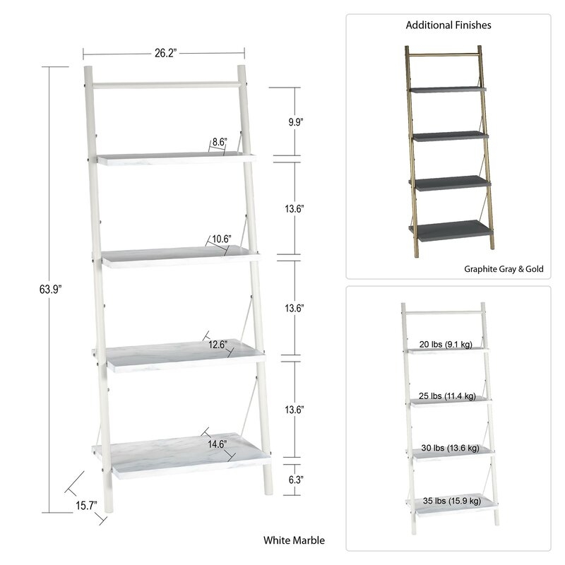 Nova Ladder Bookcase - Image 3