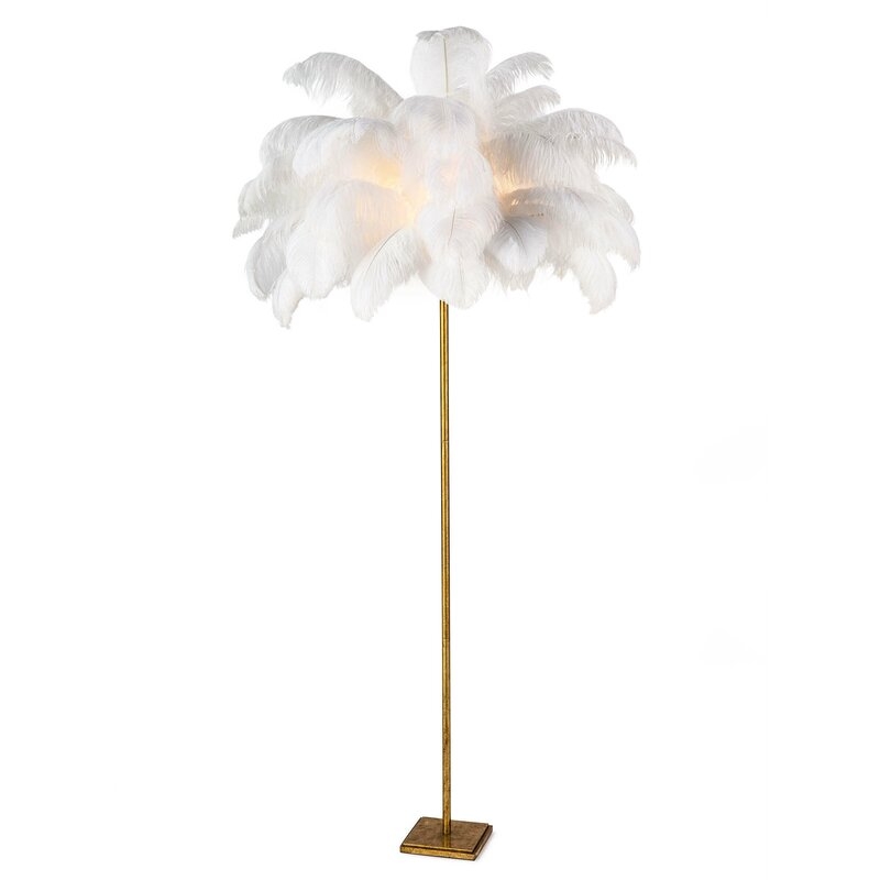 Regina Andrew Josephine Feather Floor Lamp - Image 0