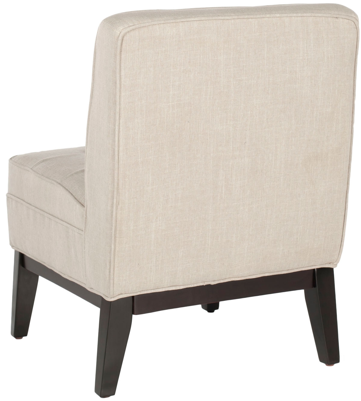 Angel Tufted Armless Club Chair - Off White - Arlo Home - Image 3