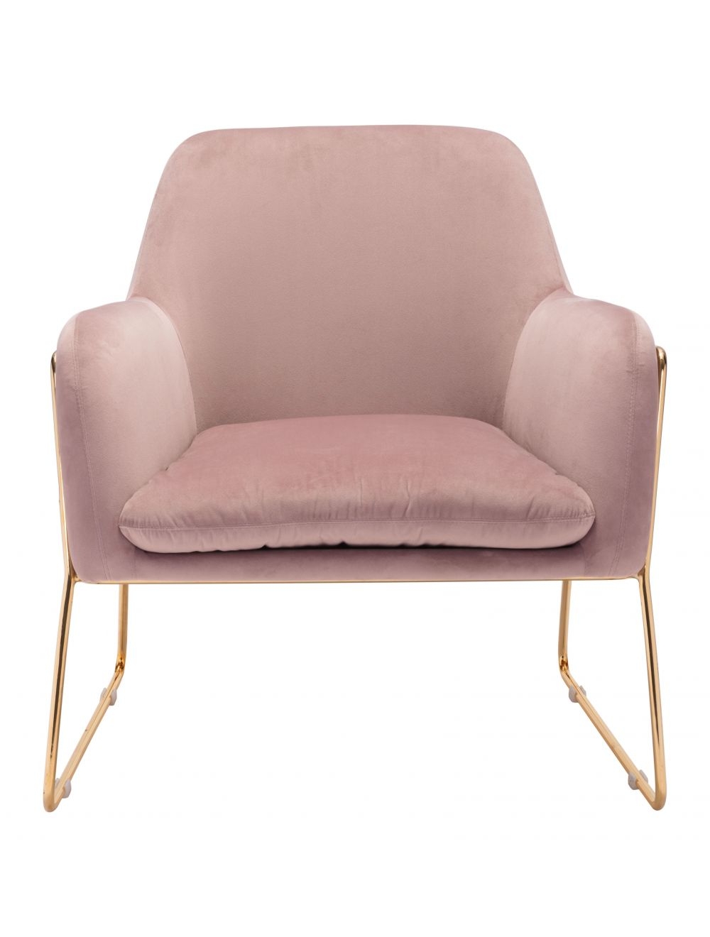 Lauryn Chair, Pink Velvet - Image 2