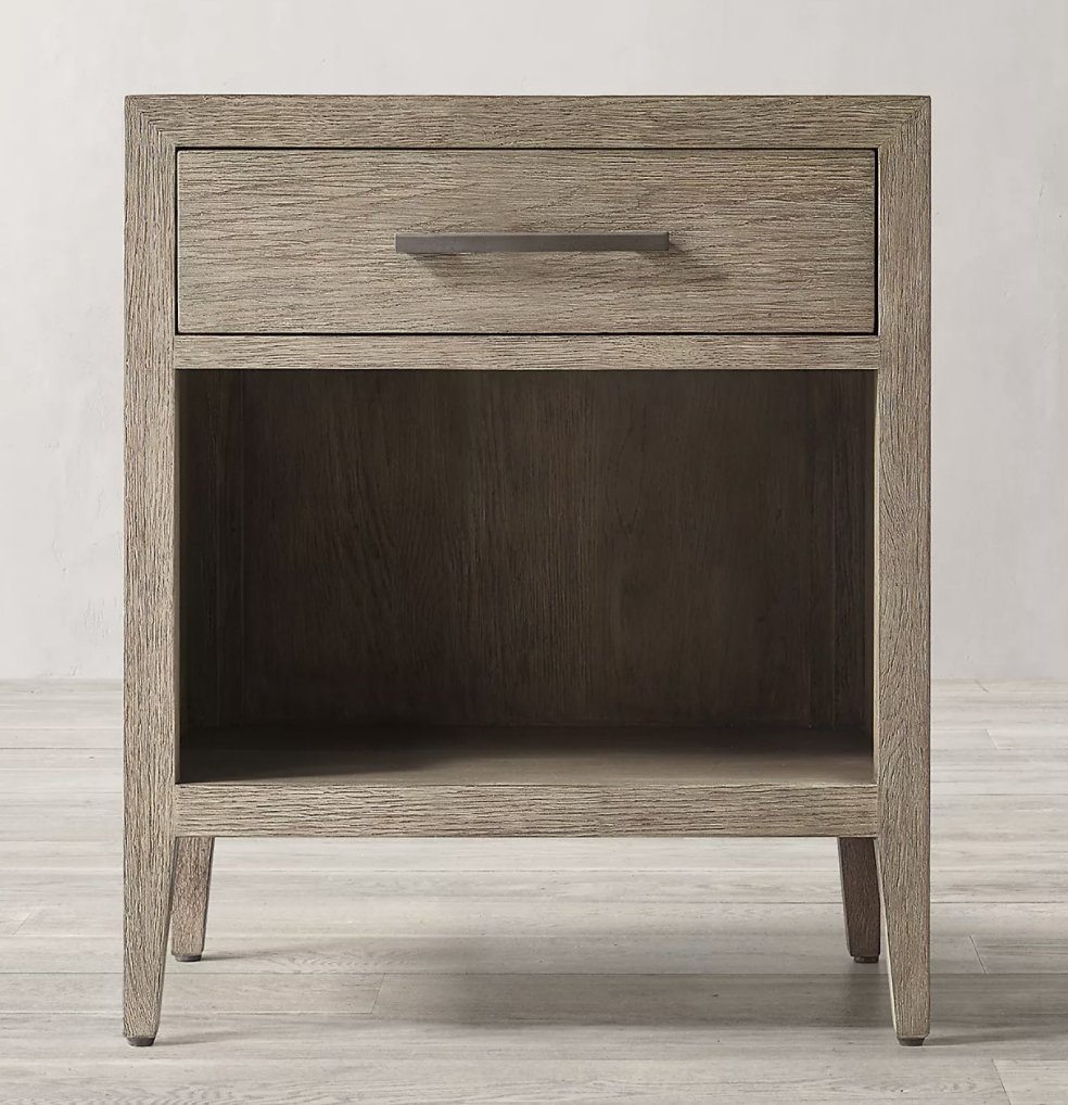 FRENCH CONTEMPORARY OPEN NIGHTSTAND - Image 0