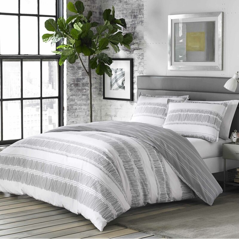 Ziggy 100% Cotton Reversible Comforter Set - Image 0