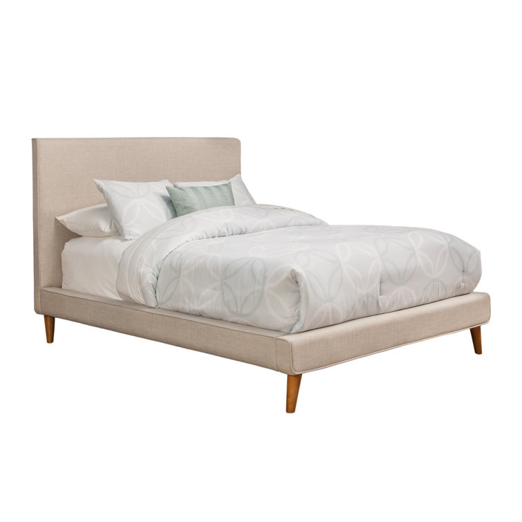 Williams Tufted Upholstered Low Profile Platform Bed - Image 0