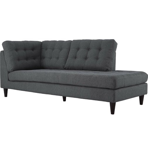 Warren Upholstered Right Arm Chaise Lounge - Image 0