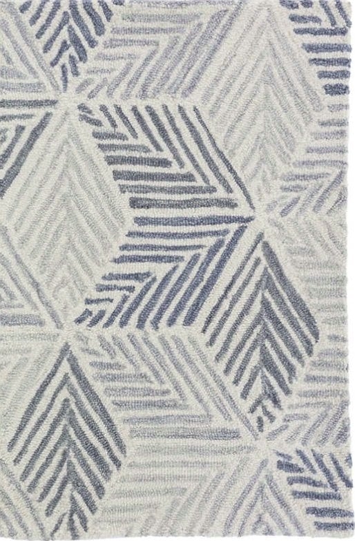 KARARI HOOKED WOOL RUG - Image 0