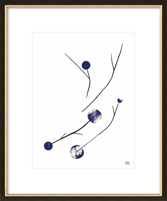 Blue Branches, 16" x 20" - Image 0