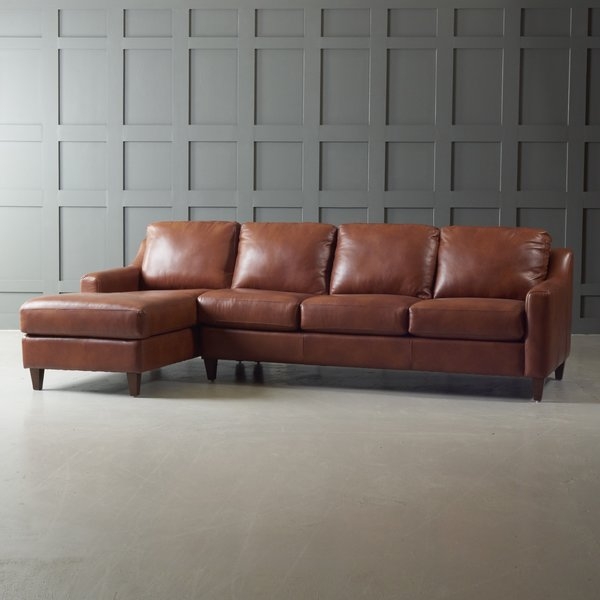 Jesper Leather Sectional - Left hand facing - Image 1