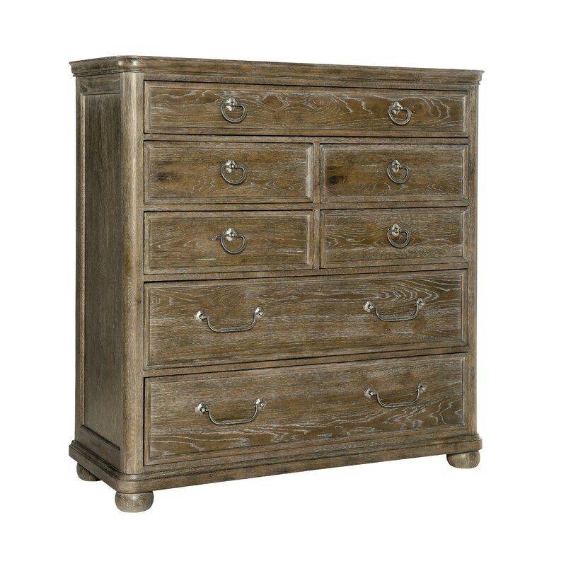 Rustic Patina 3 Drawer Nightstand - chest of drawers - Image 3