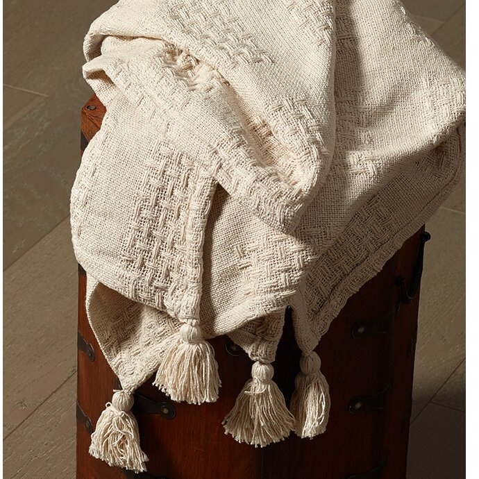Abingd Patch Cotton Throw - Image 0